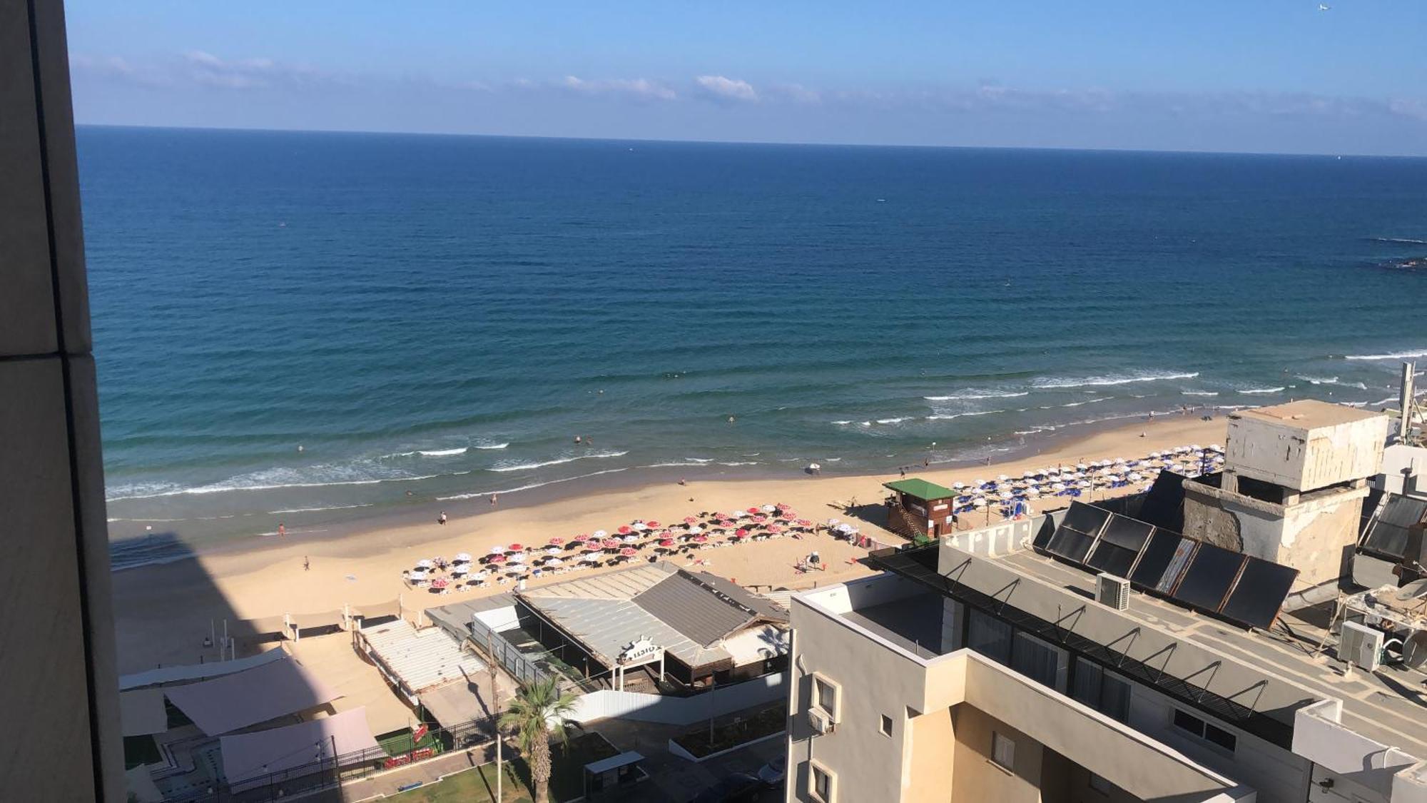 Apartmán תמר על הים Bat Jam Exteriér fotografie